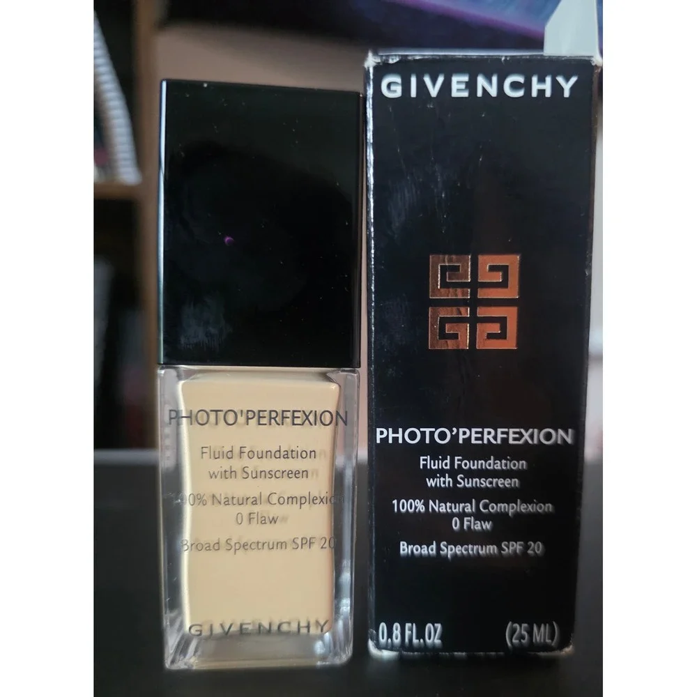 Givenchy Photo Perfexion Fluid Foundation SPF 20 Shade 106 Pecan 0.8oz 25ml New